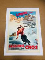 Carlo Prandoni - Limone Piemonte, Neve a tutto Maggio (linen, Antiek en Kunst