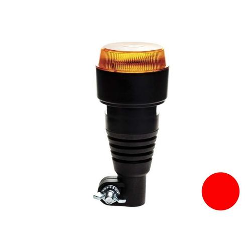 Led flitslamp Met Flexibele DIN Steun Rood, Auto-onderdelen, Verlichting, Ophalen of Verzenden