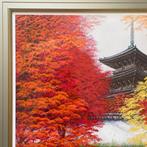 Mii-dera in Glorious Autumn () – Hand-Colored