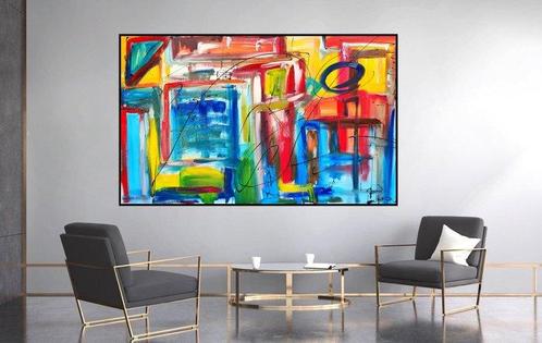 Luc Mora - MORABSTRACT 27140 - XXL- ORIGINAL ABSTRACT, Antiek en Kunst, Kunst | Schilderijen | Modern