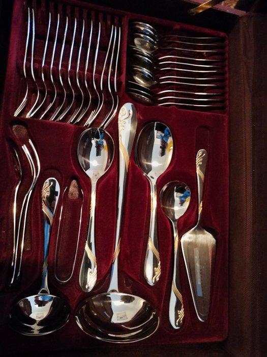 Bestekset voor 12 personen - Solingen - Berghoff - 72 delige, Antiek en Kunst, Antiek | Meubels | Tafels