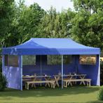 vidaXL Partytent pop-up inklapbaar 3x6 m blauw, Tuin en Terras, Partytenten, Verzenden, Nieuw