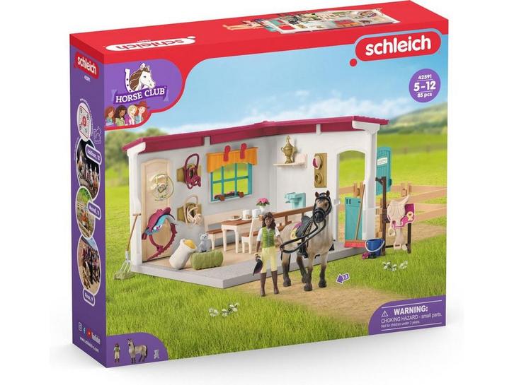 Schleich HORSE CLUB Zadelkamer - Beweegbaar Figuurtje -, Verzamelen, Poppetjes en Figuurtjes, Nieuw, Verzenden