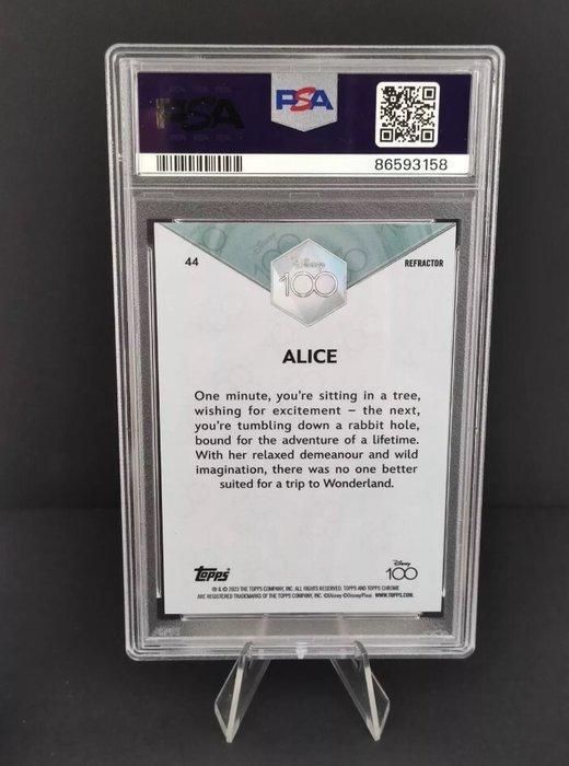 Topps Graded card - Chrome Disney - Alice - Refractor Graded, Verzamelen, Overige Verzamelen