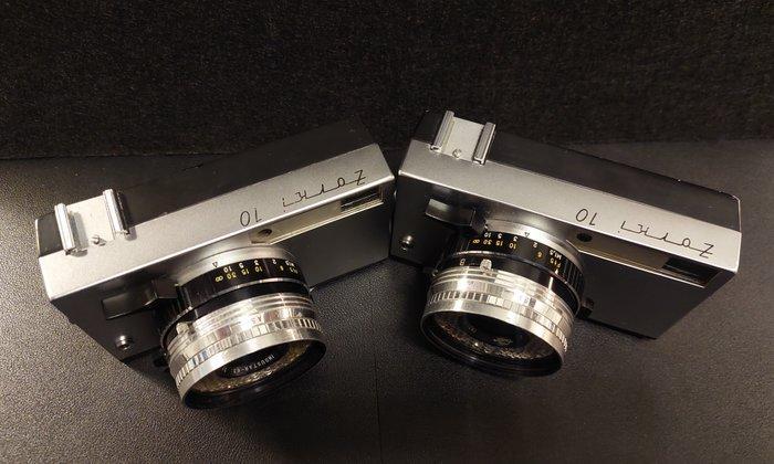 KMZ Krasnogorsk 2x Zorki 10 + Industar-63 2,8/45mm |, Audio, Tv en Foto, Fotocamera's Analoog