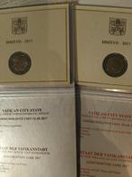 Vaticaan. 2 Euro 2017 Fatima + Santi Pietro e Paolo (2, Timbres & Monnaies, Monnaies | Europe | Monnaies euro
