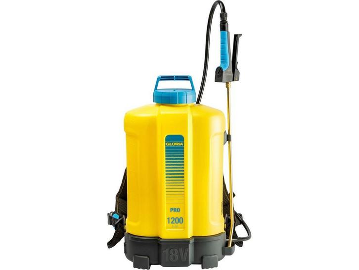 GLORIA Pro 1200 li-on - Snoerloze rugsproeier - 12 l - 180 l, Huis en Inrichting, Woonaccessoires | Overige, Nieuw, Verzenden