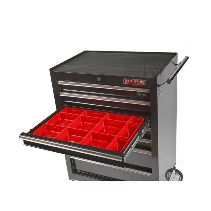 Lade gevuld met rode kunststof bakken type 3, Bricolage & Construction, Établis, Enlèvement ou Envoi