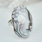 Zilver - Ring - CAMMEO met de hand gegraveerd