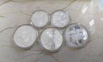 Rusland. 1980 Olympic games, 5 coins, Postzegels en Munten