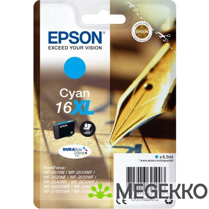 Epson C13T16324012 6.5ml 450paginas Cyaan inktcartridge, Computers en Software, Overige Computers en Software, Nieuw, Verzenden