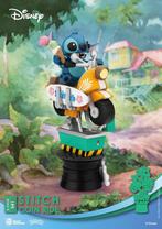 Disney D-Stage PVC Diorama Stitch Coin Ride 16 cm, Ophalen of Verzenden, Nieuw