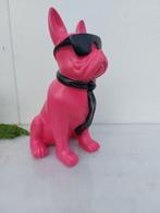 Beeld, French bulldog with tie and sunglasses - 40 cm -, Antiek en Kunst