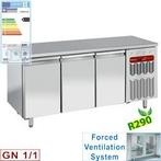 TG3N/H-R2 - TABLE FRIG.VENT. 3 PORTES GN1/1 405L., Articles professionnels, Neuf, dans son emballage, Verzenden, Refroidissement et Congélation