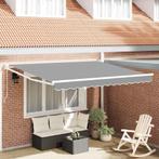 vidaXL Inklapbaar Zonnewering Frame Wit 300 x 250 cm, Tuin en Terras, Verzenden, Nieuw