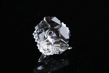 Figuur - Swarovski - Set met bloemen (Boxed) (4) - Kristal