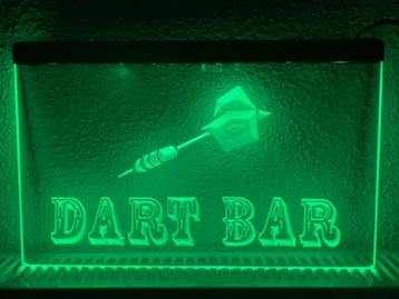 Dart bar darten neon bord lamp LED cafe verlichting reclame beschikbaar voor biedingen