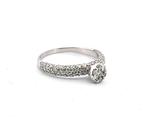 Ring - 18 karaat Witgoud - 0.80ct. tw. Diamant (Natuurlijk), Handtassen en Accessoires, Ringen, Nieuw