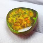 Bruin, Oranje Opaal - 37.54 ct - Gemological Institute of, Nieuw