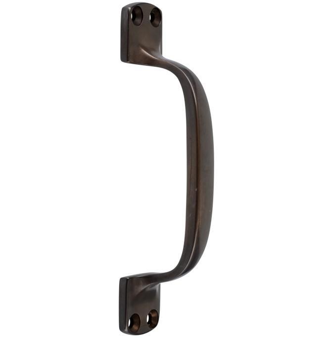 Deurgreep Elegant 130mm messing antiek brons, Doe-het-zelf en Bouw, Hang- en Sluitwerk, Klink of Kruk, Nieuw, Overige materialen
