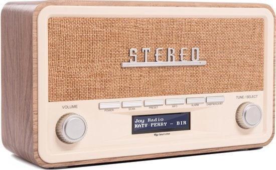 2dekans | Denver DAB Radio - Retro Radio - Bluetooth - DAB+/, TV, Hi-fi & Vidéo, Tuners, Enlèvement ou Envoi