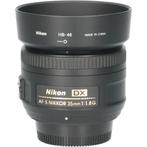 Tweedehands Nikon AF-S 35mm f/1.8G DX CM6370, Ophalen of Verzenden, Gebruikt, Overige typen, Zoom