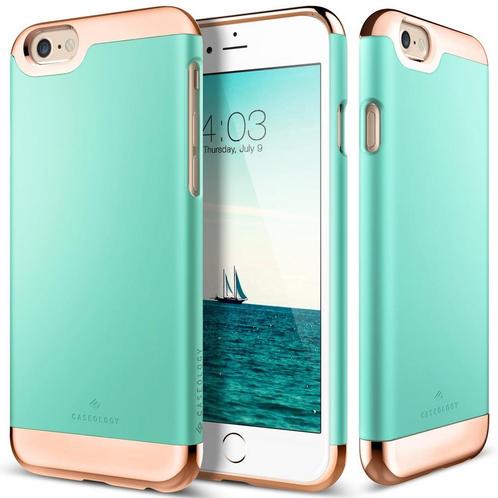 Caseology  Savoy Series iPhone 6S / 6 Turquoise Mint +, Telecommunicatie, Mobiele telefoons | Hoesjes en Screenprotectors | Apple iPhone