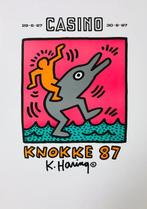 Keith Haring (after) - Casino Knokke 87 - Jaren 1990, Antiek en Kunst, Kunst | Tekeningen en Fotografie