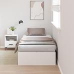 vidaXL Opbergbedframe Wit 80x200 cm, Huis en Inrichting, Slaapkamer | Bedden, Verzenden, Nieuw