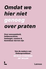 Omdat we hier niet genoeg over praten / Onbespreekbaar, Boeken, Verzenden, Zo goed als nieuw, Onbespreekbaar