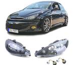 PHARES PEUGEOT 206 98-06 FOND NOIR H4 OEM, Verzenden, Nieuw