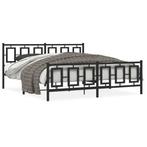 Metaal Bedframe Met Hoofdsteun 183x213cm | OP = OP 35% Vo..., Huis en Inrichting, Gebruikt, Eenpersoons, Verzenden, Klassiek