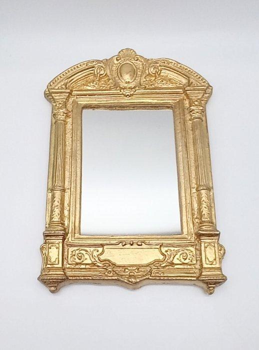 Spiegel - Bladgoud, Antiek en Kunst, Curiosa en Brocante