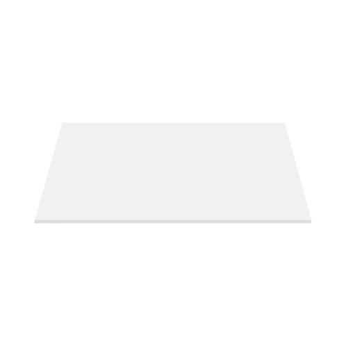 Wastafelblad BWS 45.5x120 cm Solid Surface Wit, Doe-het-zelf en Bouw, Sanitair, Overige typen, Nieuw, Ophalen of Verzenden
