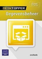 Desktopper: Gegevensbeheer (Windows 8/Office 2013), Boeken, Verzenden, Gelezen