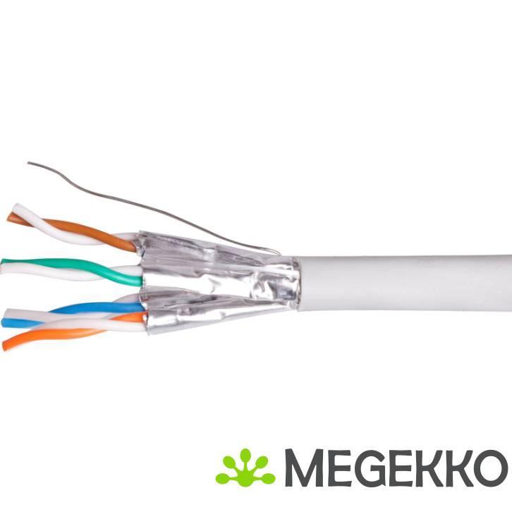 Equip 404521 100m Cat6 U/UTP (UTP) Grijs netwerkkabel, Computers en Software, Overige Computers en Software, Nieuw, Verzenden