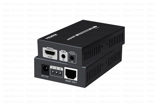 HDMI extender over CAT6 met IR 4K - Huismerk, Doe-het-zelf en Bouw, Elektriciteit en Kabels, Ophalen of Verzenden