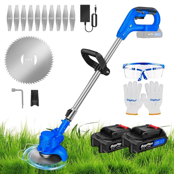Dayplus 21V Draadloze Strimmer Grastrimmer Elektrische Tuin, Doe-het-zelf en Bouw, Gereedschap | Overige machines, Verzenden