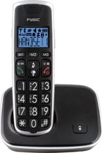 Fysic FX-6000 Big Button Dect Telefoon - Zwart, Verzenden, Nieuw
