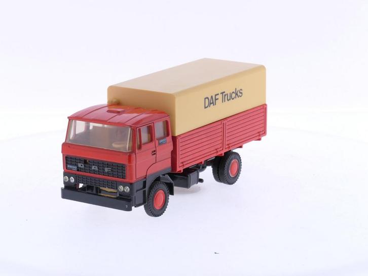 Schaal 1:50 Lion Car Nr.58 Daf 2800 enkelassige Bakwagen..., Hobby en Vrije tijd, Modelauto's | 1:50, Gebruikt, Ophalen of Verzenden