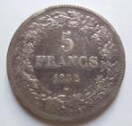 België. Leopold I. 5 Francs 1832 (Zonder Minimumprijs), Postzegels en Munten