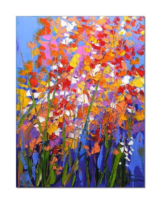 Olivier Pfleger - Mandrafina  Champ de couleurs  FREE, Antiquités & Art, Art | Objets design