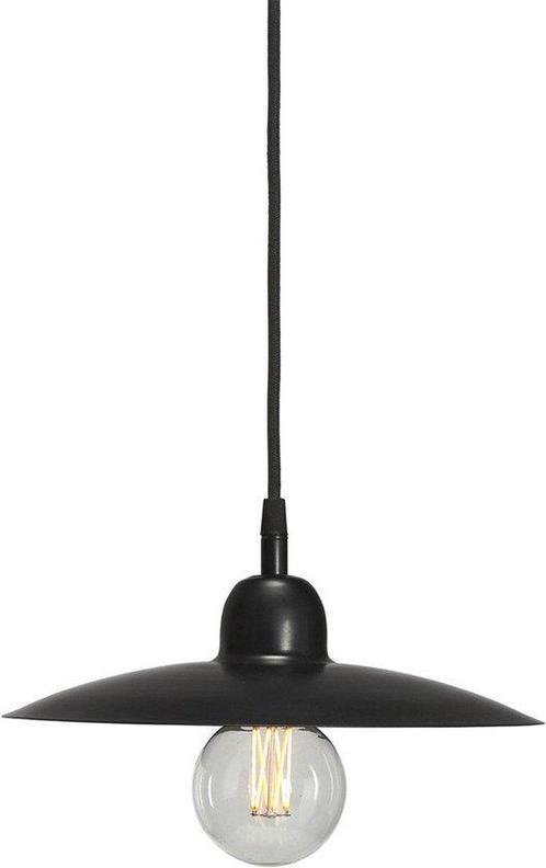 Tweedekans | PR Home - Hanglamp Como Zwart Ø 28 cm, Huis en Inrichting, Lampen | Hanglampen, Ophalen of Verzenden