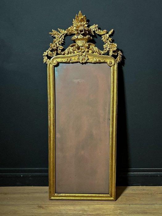 Spiegel - Hout, Glas - Spiegel Luigi XVI, Antiek en Kunst, Antiek | Overige Antiek