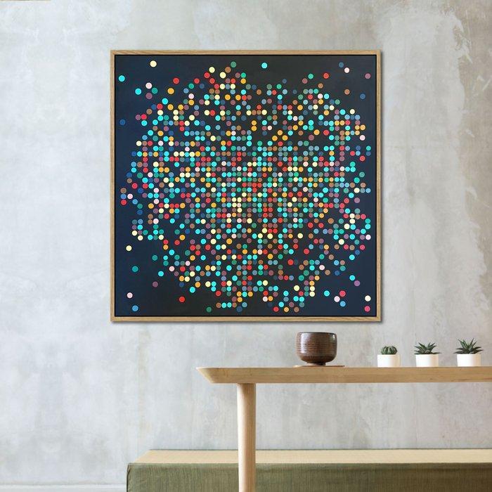 Carolina Livio - “A thousand dots”, Antiek en Kunst, Kunst | Schilderijen | Modern