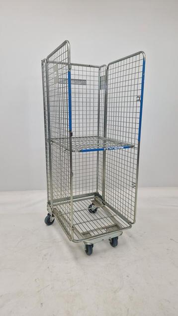 Rolcontainer 4-heks 850x715x1900mm nestbaar A-frame, Articles professionnels, Ophalen of Verzenden