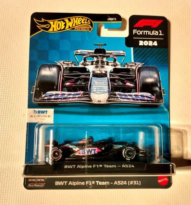 Hot Wheels 1:64 - Model sportwagen (6) - BWT Alpine F1 Team, Hobby en Vrije tijd, Modelauto's | 1:5 tot 1:12