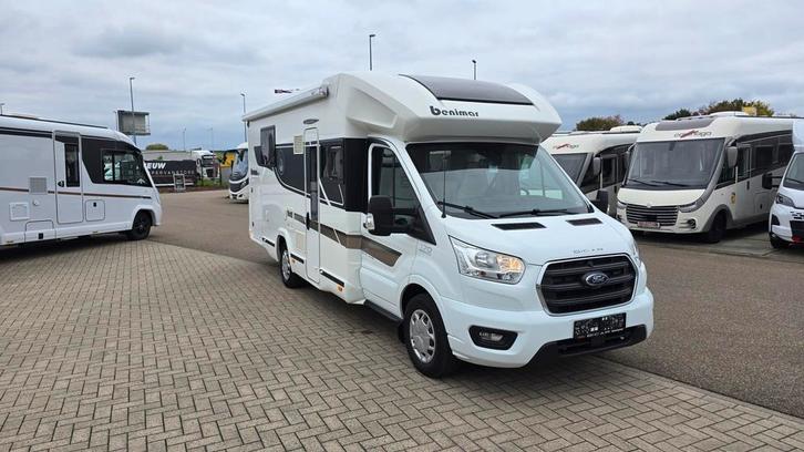 Benimar Cocoon 497 op Ford met hef- en queensbed 67015, Caravans en Kamperen, Mobilhomes, Cassettetoilet, Handgeschakeld, L-zit
