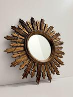 Wandspiegel - Hout - Sonnenspiegel, Antiek en Kunst