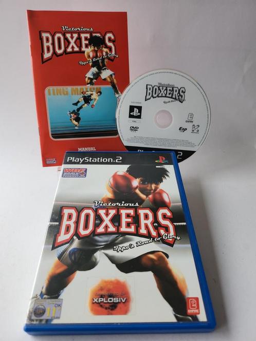 Victorious Boxers Playstation 2, Games en Spelcomputers, Games | Sony PlayStation 2, Zo goed als nieuw, Ophalen of Verzenden